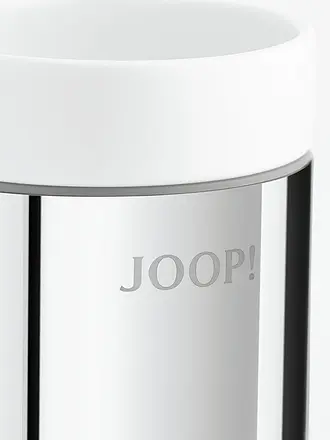 JOOP | Vaso para enjuague bucal Chromeline Black 11cm | silber